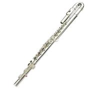 Beginner C Flute Flute Instrument 16-hole Closed-hole Professional Beginner Adult Dual-use Flute Silver-plated C-tune Flute