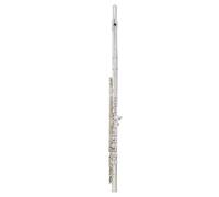 Beginner C Flute Flute Instrument C Key 16 Holes Curved 17 Holes In-line With E Key French Keys Silver Plated Beginner Professional(A)
