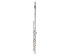 Beginner C Flute Flute Instrument C Key 16 Holes Nickel-plated Silver-plated Flute Beginner Performance Exam Universal Instrument(A)