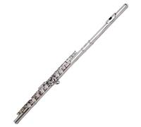 Beginner C Flute Music Lovers 16 Close C Key Flute Instrument Cupronickel Nickel Plated Concert Flute With E Key