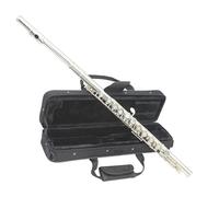 Beginner C Flute Suitable For Beginner Music Lovers 16 Closed Open Holes C Key Professional Transverse Flute Musical Instrument