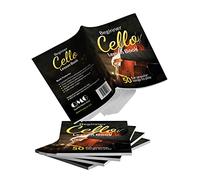 Beginner Cello Lesson Book, Suitable for all Levels, Color Coded Notes, 50 Amazing & Popular Songs