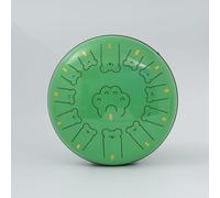 Beginner Chakra Drum Easy to Carry and Long Service Life Rain Drum Thickened Drum Body, Stable Sound Quality Steel Tongue Drum(13 tone-A,Light green)