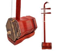 Beginner Chinese 2 Strings Violin, Traditional National Instruments Erhu, With With Free Accessories And Case, Traditional Hexagonal Design