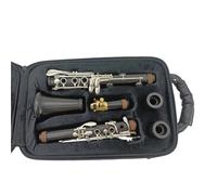 Beginner Clarinet 17 Key Black Rosewood Clarinet B-flat Musical Instruments For Beginner Adult Band Exams Performances