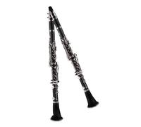 Beginner Clarinet B Flat Bakelite Clarinet 17 Keys Beginners Portable Entry-level Clarinet Instrument With Rich Sound