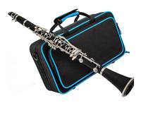 Beginner Clarinet B-Flat Clarinet Black Ebonite Clarinet With Nickel-plated Keys Standard Clarinet Instrument