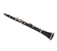 Beginner Clarinet Bb Clarinet 17 Keys B Flat Musical Instruments Nickel Plated Clarinet Durable And Rich Sound