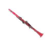 Beginner Clarinet Clarinet 17 Key Falling Tune B Pink Clarinet Musical Instruments Silver Plated Silver Key Material
