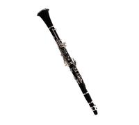 Beginner Clarinet Clarinet B Flat 17 Keys White Copper Durable Clarinet Instrument Silver Plated