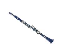 Beginner Clarinet Clarinet Bb 17 Keys 6 Rings BLue Professional Musical Instruments Standard Durable Clarinet