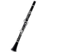 Beginner Clarinet Professional 17 Keys Clarinet Nickel Plating Keys Bb Durable Clarinet Instrument Bright Tone