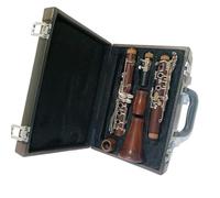 Beginner Clarinet Professional Clarinet Bb Rosewood Clarinet Silvering Keys 17-key Portable Clarinet Instrument