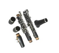 Beginner Clarinet Professional Clarinet Ebonite Nickel Plated Key Bb Key17 Key Standard Clarinet Instrument