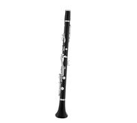Beginner Clarinet Professional Grenadilla Ebony Wooden Bb Clarinet 17 Silver Plated Keys