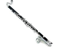 Beginner Clarinet Silver Plated Keys Bass Clarinet Bb Tune Clarinet Bakelite Instrument Durable Clarinet