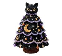 Beginner Crochet Kit for Adults Halloween Tree Tabletop Decor Craft Project
