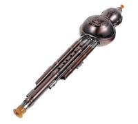 Beginner Cucurbit Flute Chinese Hulusi Gourd Three Tone Silk Traditional Instrument Classical