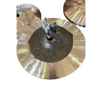 Beginner Cymbals Professional Cymbal Series Hi Hats 12 16 Inch Two Pieces Bronze Handmade Drum Accessories(14 inch)