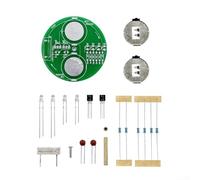Beginner DIY Soldering Practice Kit for Learning Electronics Assembly with Labeled PCB and Safe Non-Corrosive Components