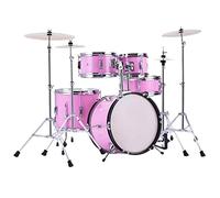 Beginner Drum Set - Complete Percussion Kit with Sticks & Throne for Learning & Practice