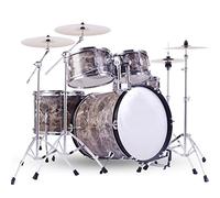 Beginner Drum Set - Complete Percussion Kit with Sticks & Throne for Learning & Practice