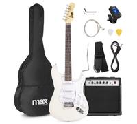 Beginner Electric Guitar & 40W Amp Package - Max GIGKIT White Complete