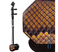 Beginner Erhu Traditional Ebony Erhu 2-strings Flat Octagonal