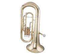 Beginner Euphonium Bb Keys Gold Lacquer Brass Euphonium 3 Vertical Piston Baritone