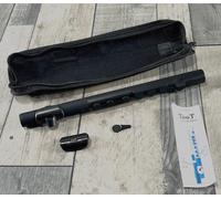 Beginner Flute by Nuvo 'TooT' in Black / Black - Silicone Keys & Carry Case