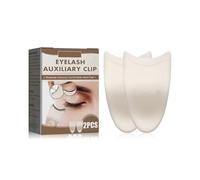 Beginner-Friendly 2-Pack Eyelash Tweezers - Safe and Soft Plastic Material, Easily Holds False Eyelashes Without Tweezers