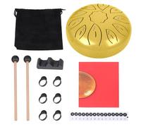 Beginner Friendly 8 Inch Steel Handpan Drum Designed for Easy Learning Sound and Relaxation Beginner