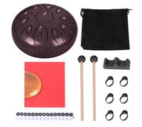 Beginner Friendly 8 Inch Steel Handpan Drum Designed for Easy Learning Sound and Relaxation Beginner