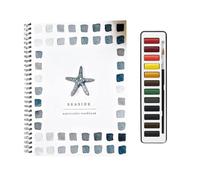 Beginner-Friendly Bird Watercolor Workbooks | Watercolor Workbook,12 Colors Water Coloring Books with Paint Brush and Paint,Art Crafts Painting Supplies