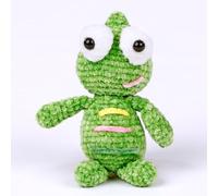 Beginner Friendly Crochet Kit: Animal Menagerie- Craft Kit for All Ages (Ricardo The Chameleon)