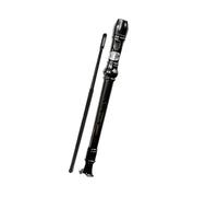 Beginner Friendly German Style Recorder 6 Hole Treble Wind Instrument Recorder(Black)