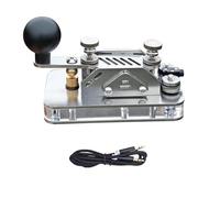 Beginner Friendly Morse Code Telegraph for Easy Learning Morse Code Fundamental Metal Construction Practice Metal