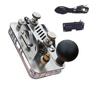 Beginner Friendly Morse Code Telegraph for Easy Learning Morse Code Fundamental Metal Construction Practice Metal