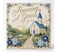 Beginner-Friendly Sacred Hymn Pearl Art Kit Collection, Diamond Art (#C)