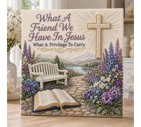 Beginner-Friendly Sacred Hymn Pearl Art Kit Collection, DIY Faith Decor