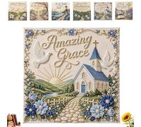 Beginner-Friendly Sacred Hymn Pearl Art Kit Collection, Easy to Create