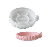 Beginner Friendly Silicone Rabbits Tray Mold for Decorative Fruit Plate Jewelry Craft Easy Demolding Silicone Resin Forms