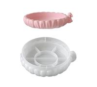Beginner Friendly Silicone Rabbits Tray Mold for Decorative Fruit Plate Jewelry Craft Easy Demolding Silicone Resin Forms