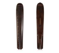 Beginner Guqin Fuxi-style Instrument Entry-level Old Fir Wood Handmade Lacquer Seven-string Beginner guqin(Style3)