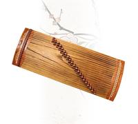 Beginner Guzheng, Portable Zither, Mini Chinese Zither, Thoughtful Gift, Lightweight and Portable, 21 String Guzheng, Beginners and Intermediate Players yellow 82cm