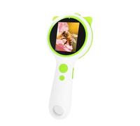 Beginner Handheld Digital Microscope Screen, Green Ears, B | Portable Science Tool for, Minerals, Fabrics