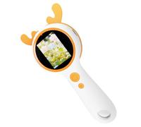 Beginner Handheld Digital Microscope Screen, Yellow antlers