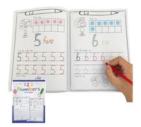 Beginner Handwriting Training Tracing Workbook with Thick Lines and Pattern for Pencils Grips and Coordination Tracing Book for Kids Writing Language Learning Workbook