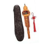 Beginner hulusi flute Chinese Hulusi Gourd Cucurbit Flute Ethnic Musical Instrument Key Of C With Case Easy To Learn And Play
