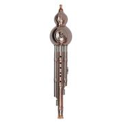 Beginner Hulusi Flute Copper Plated Gourd Flute 7hole C Major B Flat Suitable For Adult Beginners And Professional Performance(B-flat major)